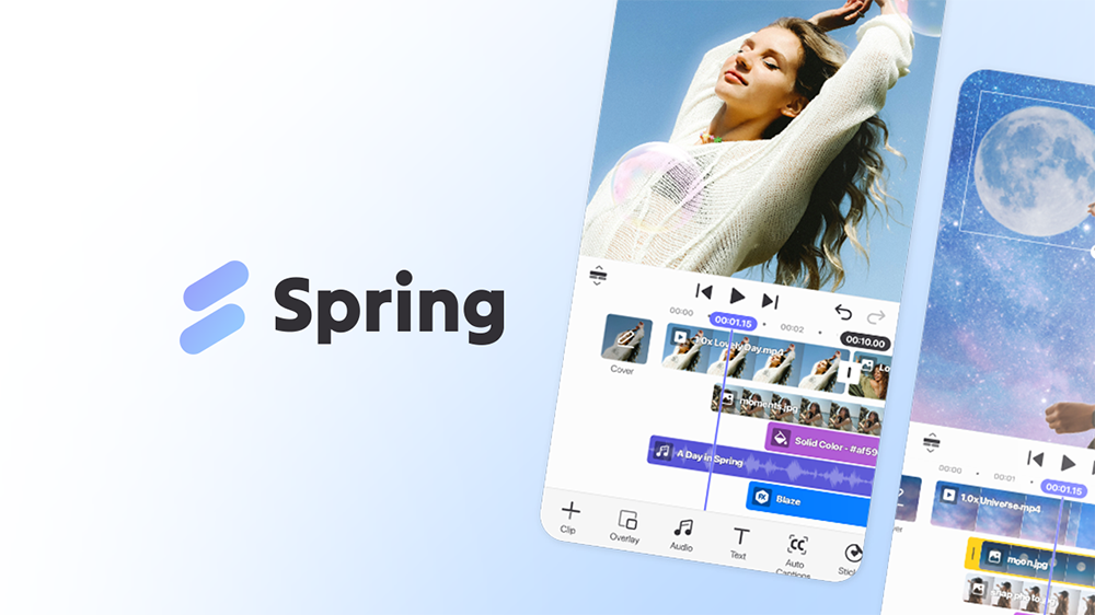 The Spring video editing app makes videos fun