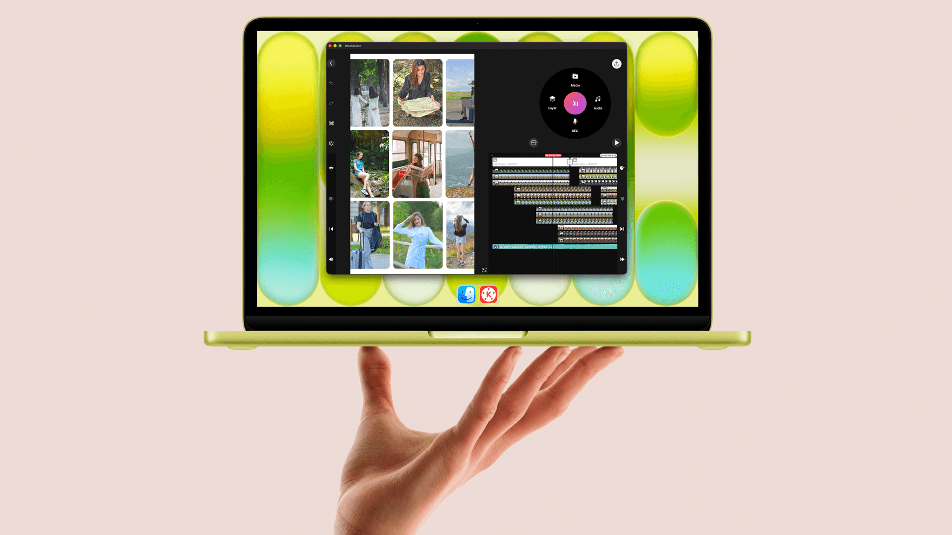 KineMaster comes to laptops on the MacBook Neo!