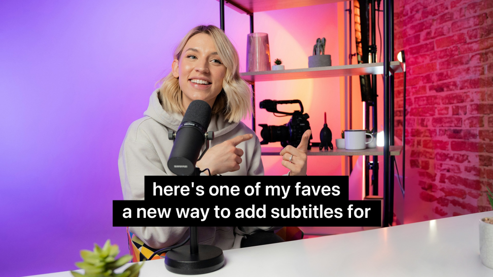 Import .srt files into your KineMaster video projects for fast, easy captions