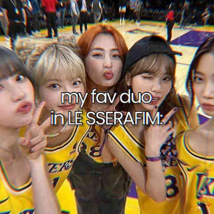 PURINZZZZZ #yunjin #chaewon #lesserafim #kpop #duo #purinz #fyp